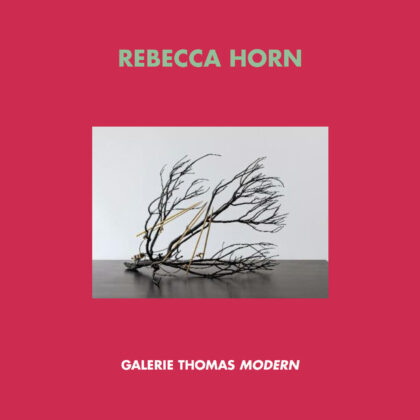 Rebecca Horn Ausstellungskatalog Black Moon Mirror