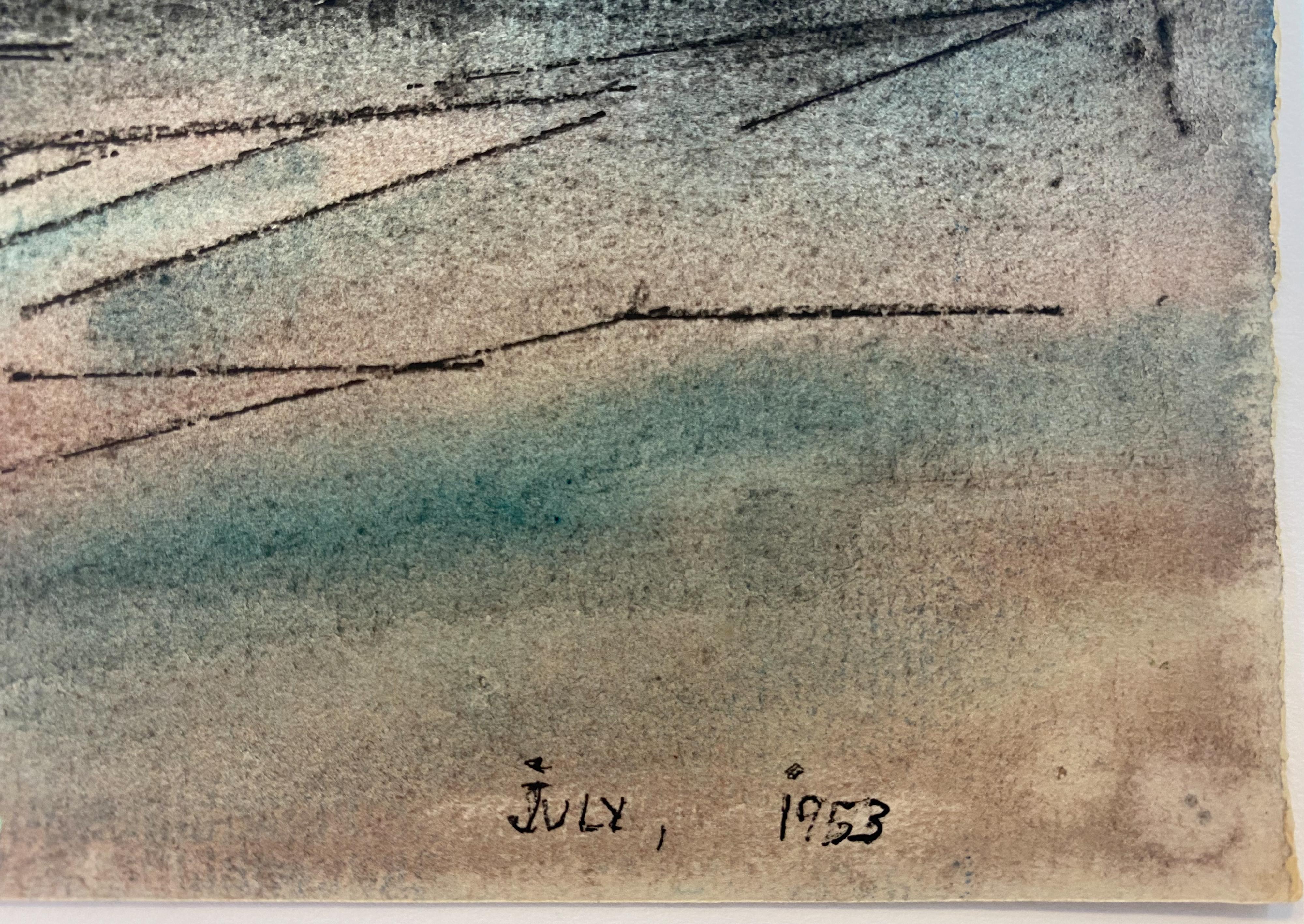Lyonel Feininger - Untitled (Dunes) 5/5